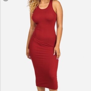 Sexy racer back dress